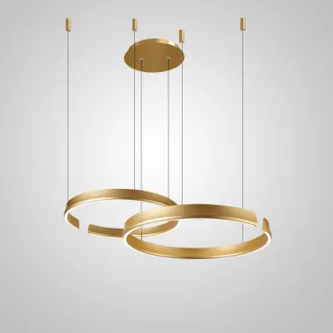 Подвесная люстра VEIKKO COMBO D45+65 Brass