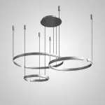 Подвесная люстра VEIKKO COMBO D45+65+85 Chrome от ImperiumLoft