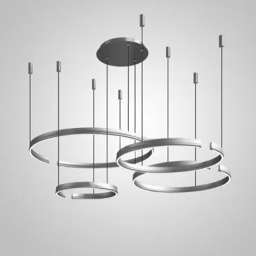 Подвесная люстра VEIKKO COMBO D45+65+65+85 Chrome