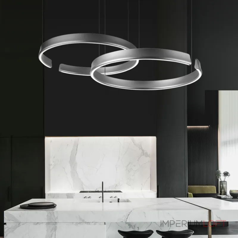 Подвесная люстра VEIKKO COMBO D45+45+65+65+85 Chrome от ImperiumLoft