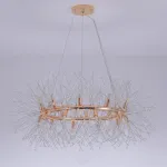 Подвесная люстра ROSALIA RING D100 от ImperiumLoft