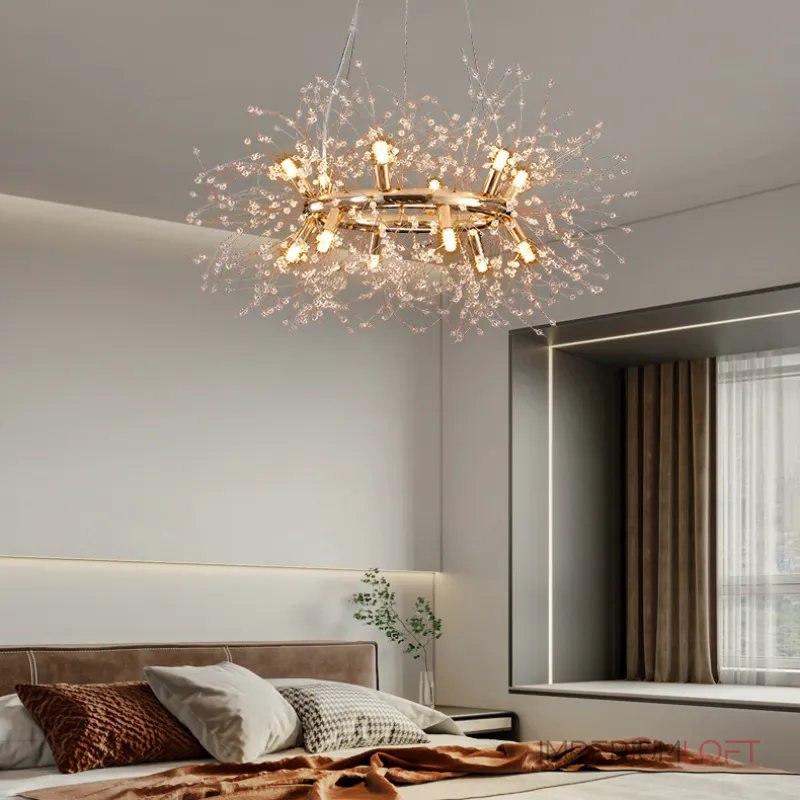 Подвесная люстра ROSALIA RING D100 от ImperiumLoft