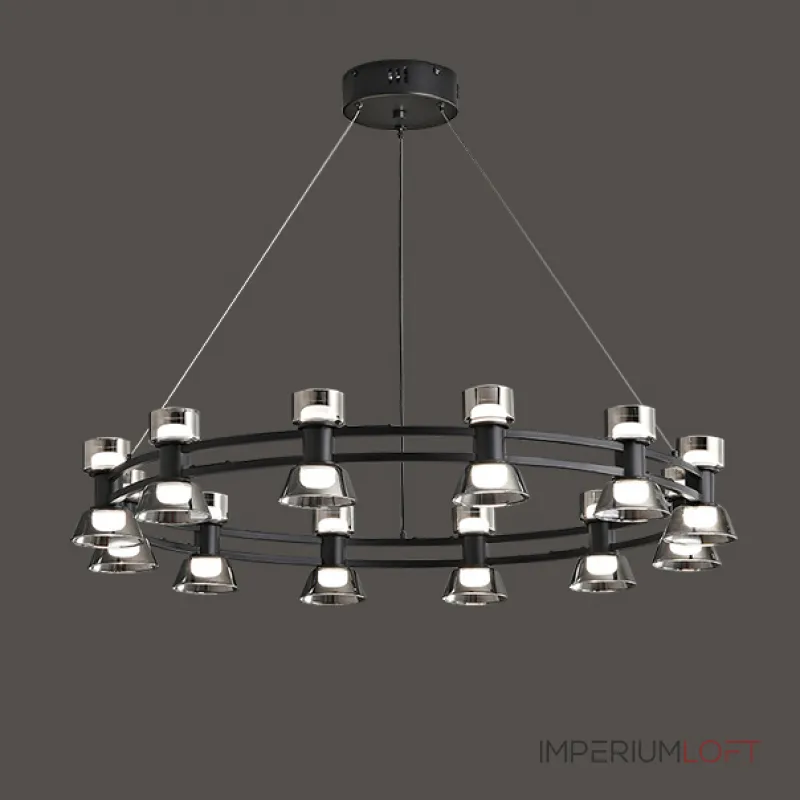 Подвесная люстра BLASIUS D83 Black от ImperiumLoft Подвесная люстра BLASIUS D83 Black от ImperiumLoft