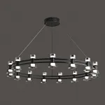 Подвесная люстра BLASIUS D103 Black от ImperiumLoft