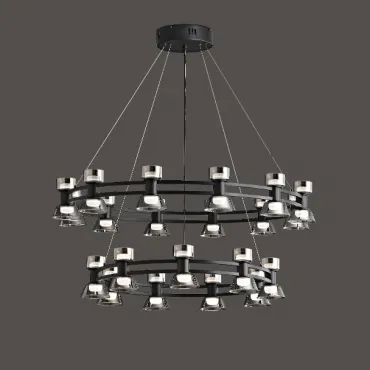 Подвесная люстра BLASIUS D83+63 Black Подвесная люстра BLASIUS D83+63 Black