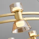 Подвесная люстра BLASIUS D83+63 Black от ImperiumLoft