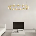 Подвесная люстра BLASIUS D83+63 Black от ImperiumLoft