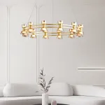 Подвесная люстра BLASIUS D83+63 Black от ImperiumLoft