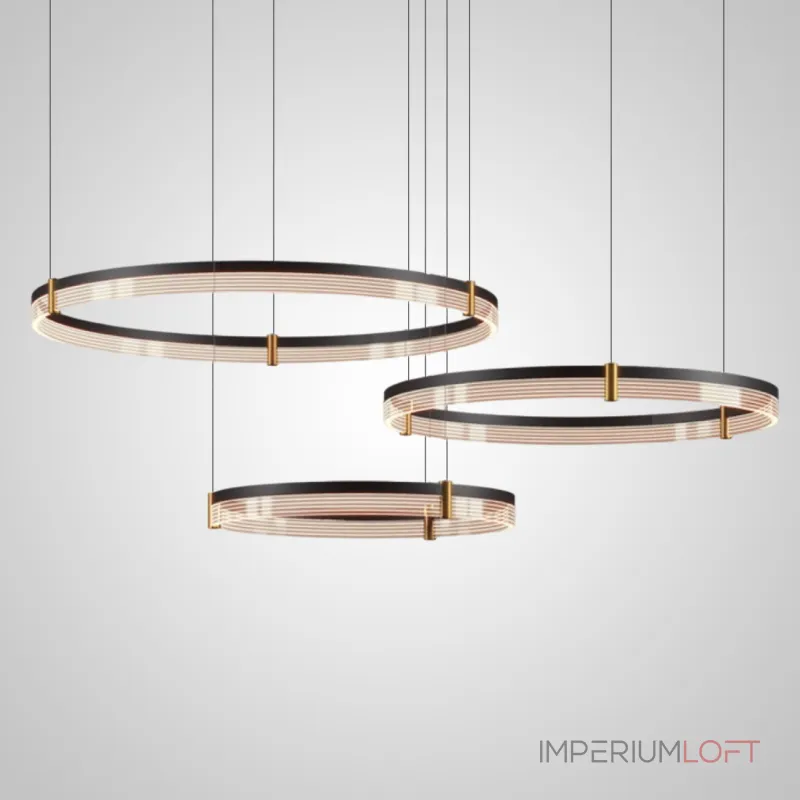 Подвесная люстра ALMER COMBO D60+80+100 от ImperiumLoft Подвесная люстра ALMER COMBO D60+80+100 от ImperiumLoft