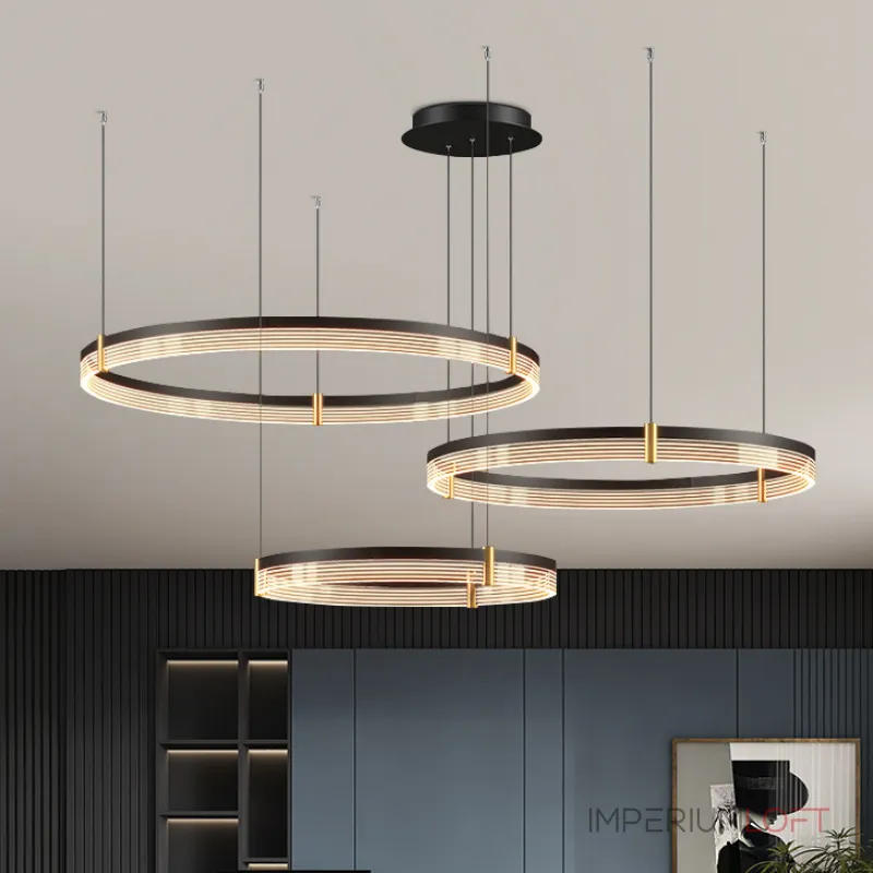 Подвесная люстра ALMER COMBO D60+80+100 от ImperiumLoft Подвесная люстра ALMER COMBO D60+80+100 от ImperiumLoft