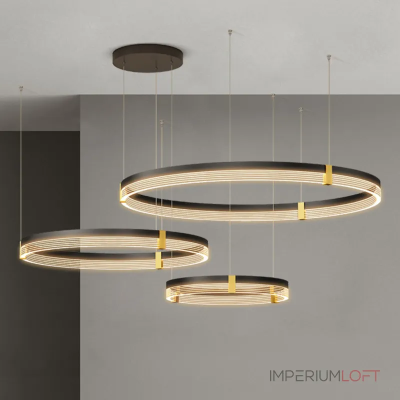 Подвесная люстра ALMER COMBO D60+80+100 от ImperiumLoft Подвесная люстра ALMER COMBO D60+80+100 от ImperiumLoft