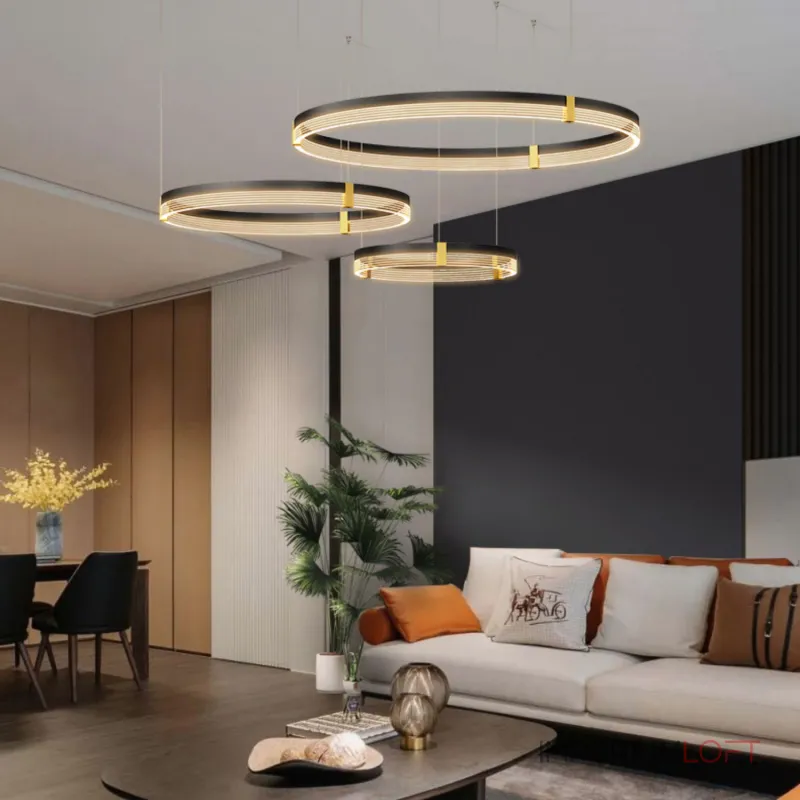 Подвесная люстра ALMER COMBO D60+80+100 от ImperiumLoft Подвесная люстра ALMER COMBO D60+80+100 от ImperiumLoft