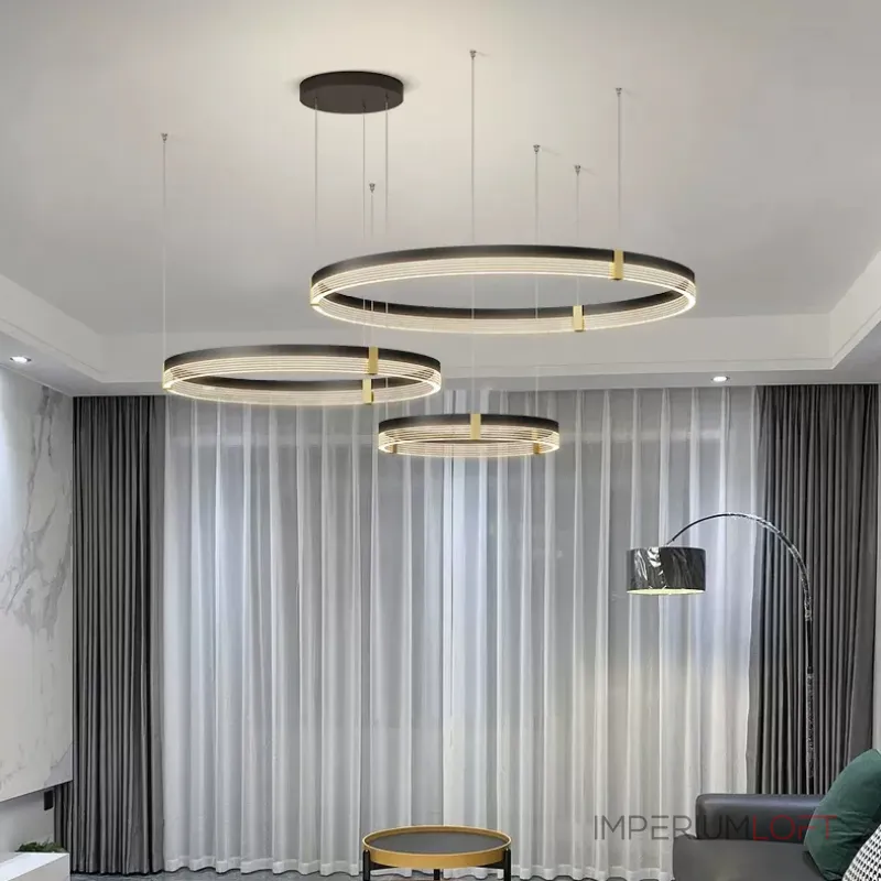 Подвесная люстра ALMER COMBO D60+80+100 от ImperiumLoft Подвесная люстра ALMER COMBO D60+80+100 от ImperiumLoft