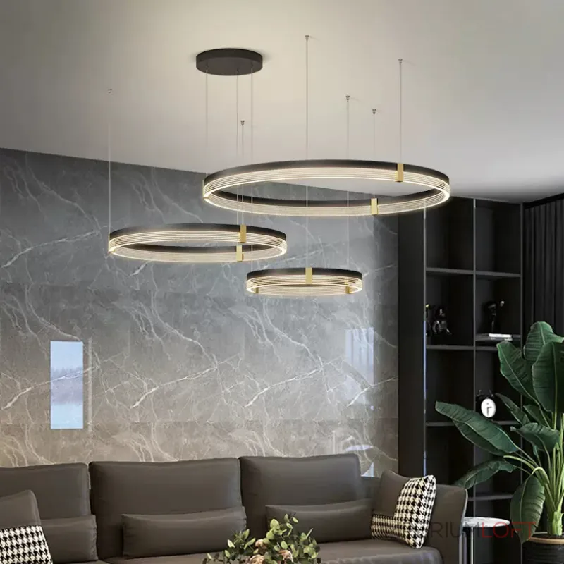 Подвесная люстра ALMER COMBO D60+80+100 от ImperiumLoft Подвесная люстра ALMER COMBO D60+80+100 от ImperiumLoft