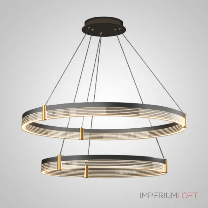 Подвесная люстра ALMER D80+100 от ImperiumLoft Подвесная люстра ALMER D80+100 от ImperiumLoft