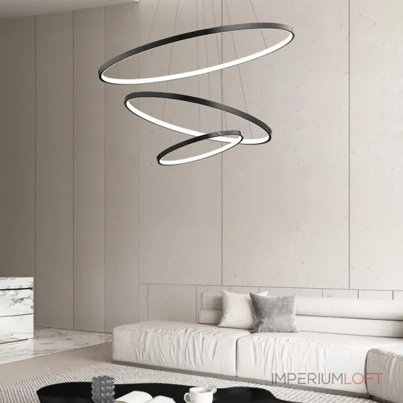 Подвесная люстра MANFRED D60+80 от ImperiumLoft