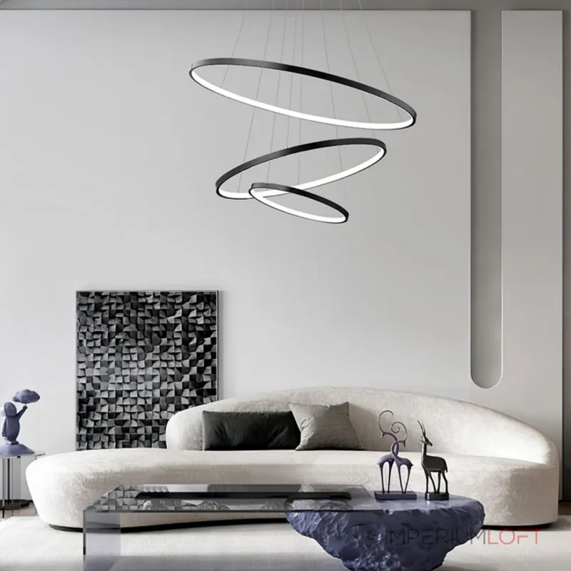 Подвесная люстра MANFRED D60+80 от ImperiumLoft