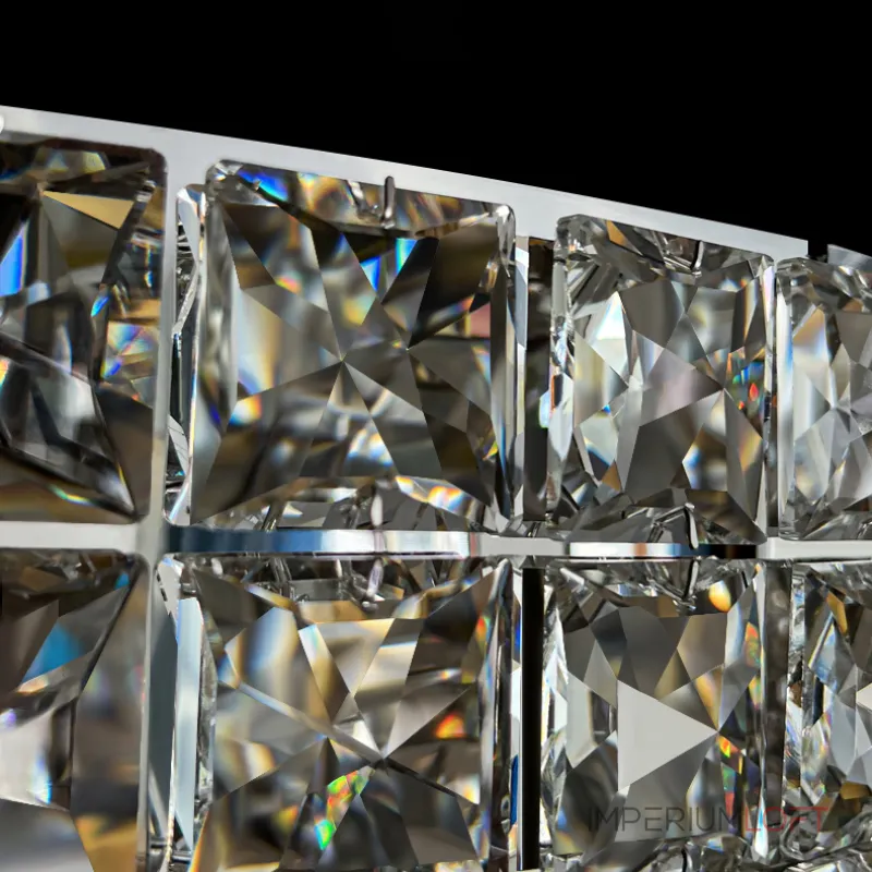 Подвесная люстра ACHILLES LUX D80 Chrome от ImperiumLoft