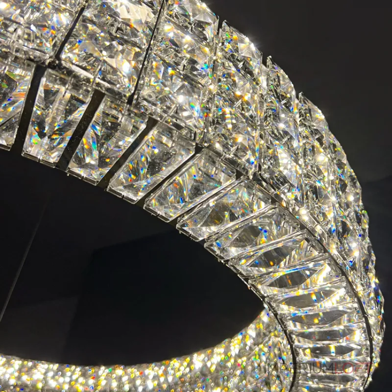 Подвесная люстра ACHILLES LUX D80 Chrome от ImperiumLoft