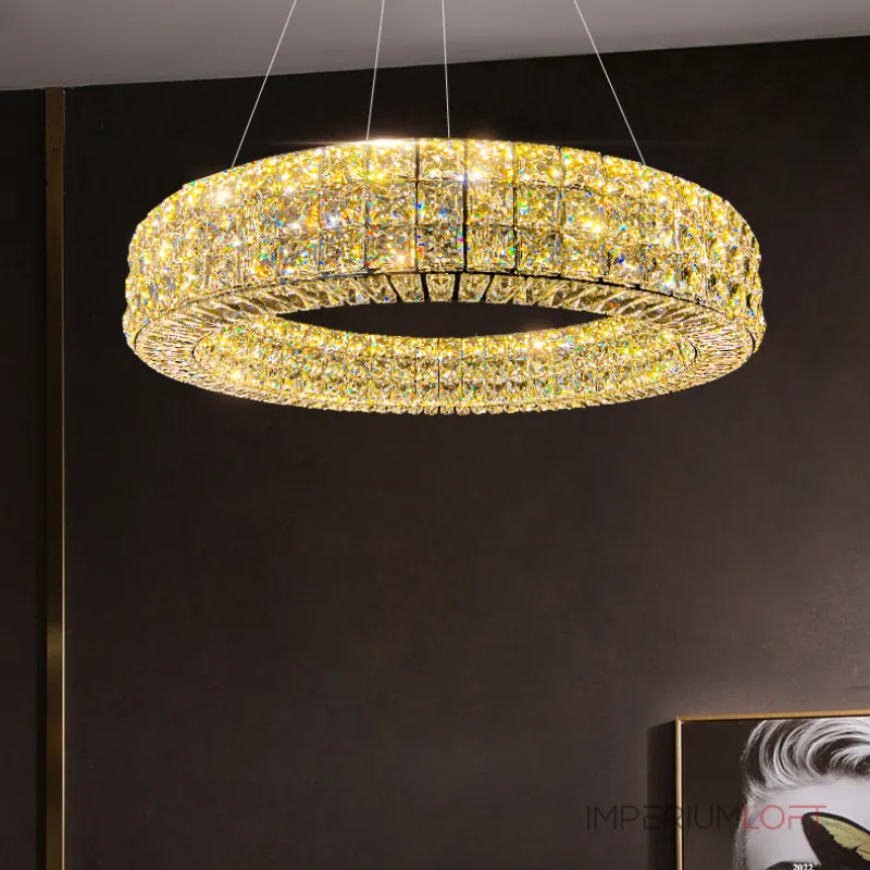 Подвесная люстра ACHILLES LUX D80 Chrome от ImperiumLoft