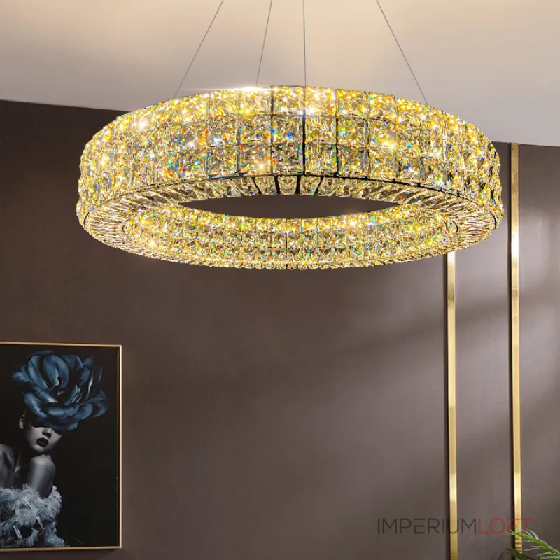 Подвесная люстра ACHILLES LUX D80 Chrome от ImperiumLoft