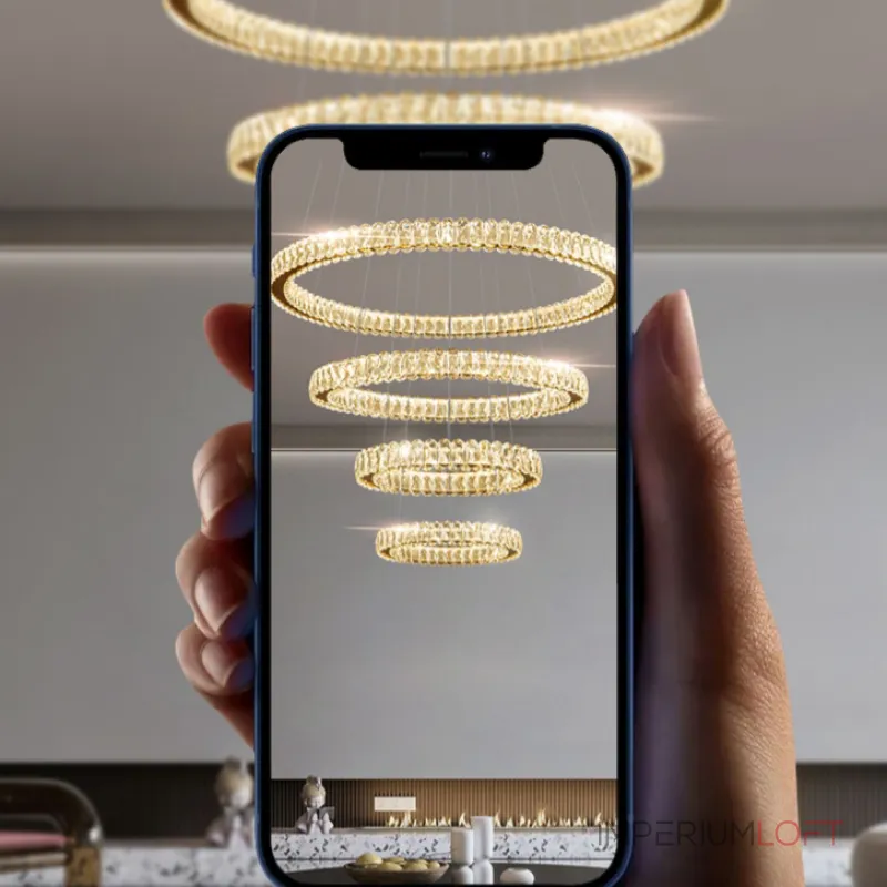 Подвесная люстра SEFENIAS D40+60+80+100 от ImperiumLoft