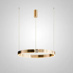 Подвесная люстра SELLIF B RING D40 Brass