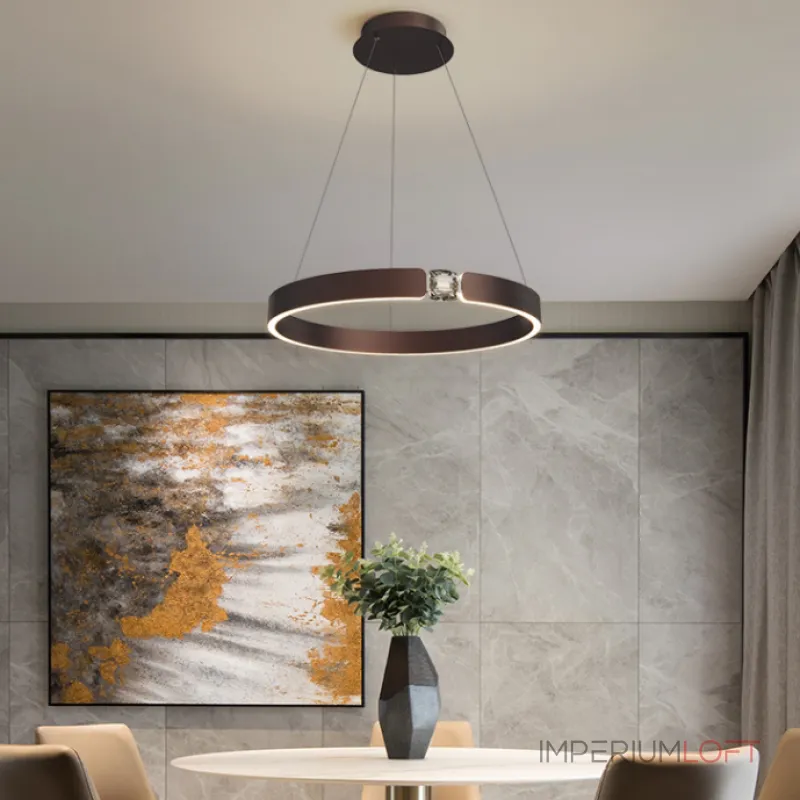 Подвесная люстра SELLIF RING D60 Brown от ImperiumLoft