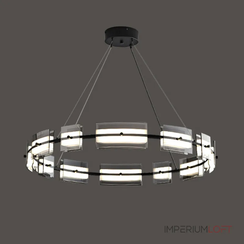 Подвесная люстра BRIAND D81 Black от ImperiumLoft Подвесная люстра BRIAND D81 Black от ImperiumLoft