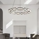 Подвесная люстра BRIAND D61+81 Black от ImperiumLoft