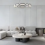 Подвесная люстра BRIAND D61+81 Black от ImperiumLoft