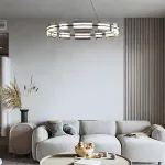 Подвесная люстра BRIAND D61+81 Black от ImperiumLoft