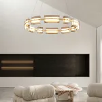 Подвесная люстра BRIAND D61+81 Black от ImperiumLoft