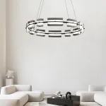 Подвесная люстра BRIAND D61+81 Black от ImperiumLoft