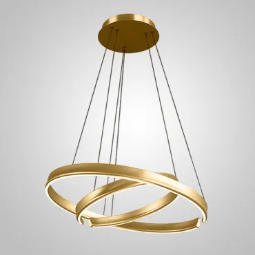 Подвесная люстра VEIKKO D65+45 Brass