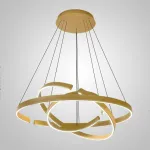 Подвесная люстра VEIKKO D65+45+85 Brass от ImperiumLoft