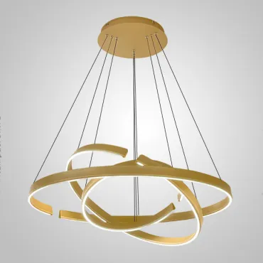 Подвесная люстра VEIKKO D65+45+85 Brass