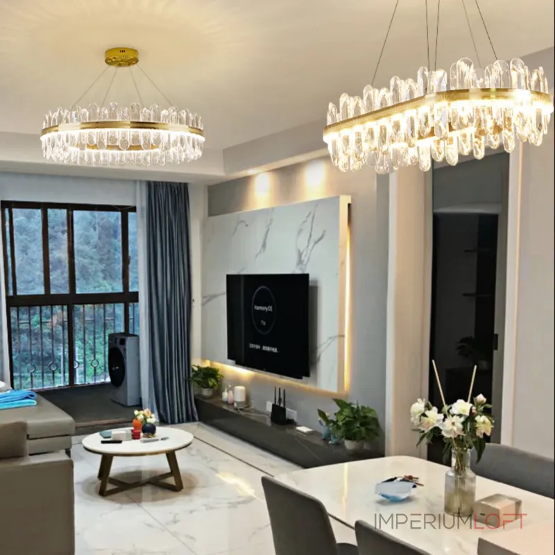 Подвесная люстра LAURENT D60 Black от ImperiumLoft