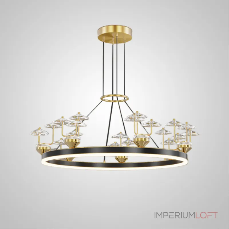 Подвесная люстра DOVRA D70 Black от ImperiumLoft Подвесная люстра DOVRA D70 Black от ImperiumLoft