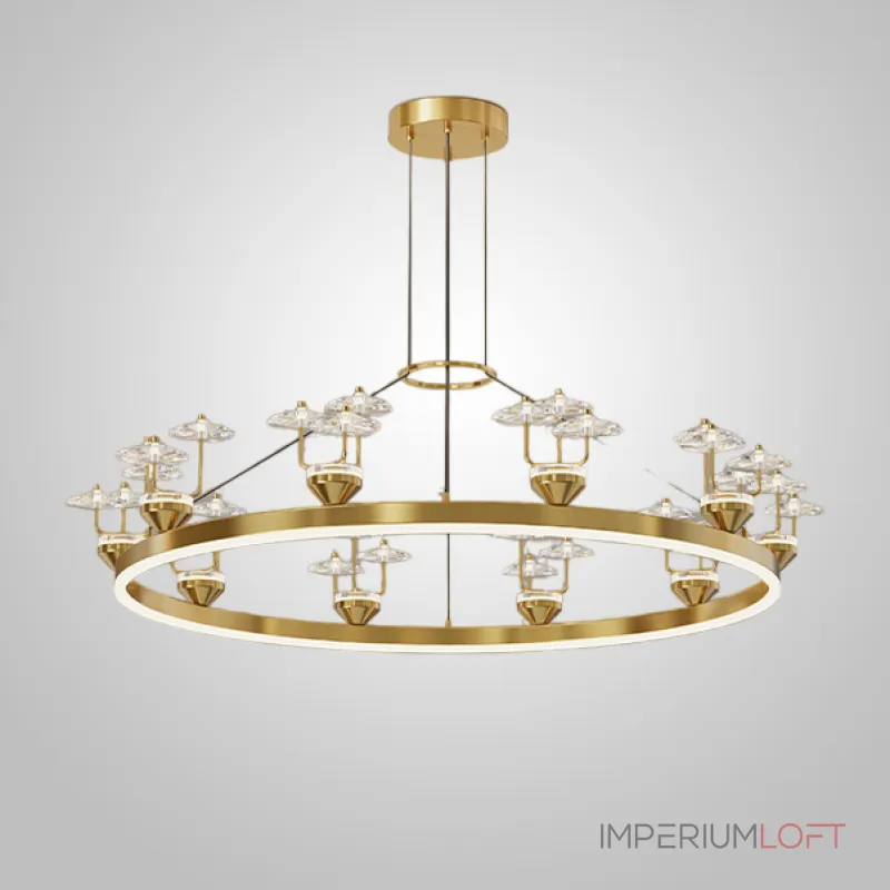 Подвесная люстра DOVRA D100 Brass от ImperiumLoft Подвесная люстра DOVRA D100 Brass от ImperiumLoft