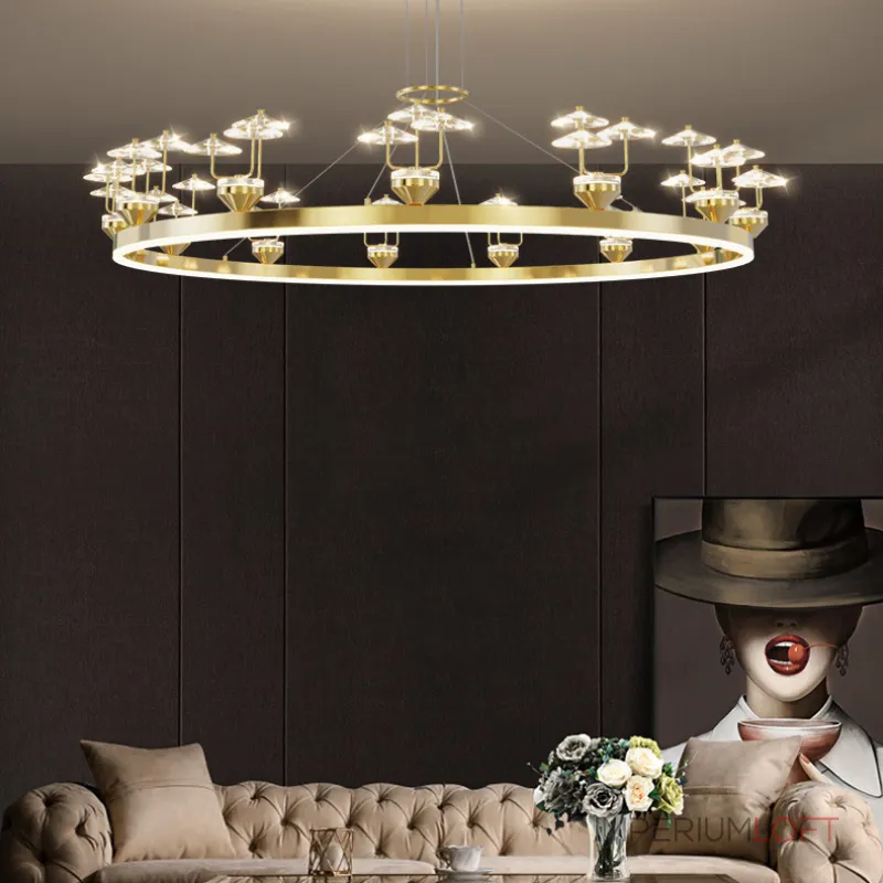 Подвесная люстра DOVRA D70 Brass от ImperiumLoft Подвесная люстра DOVRA D70 Brass от ImperiumLoft