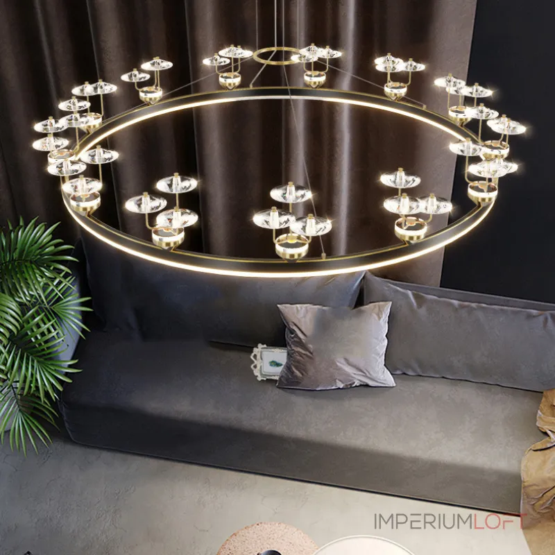 Подвесная люстра DOVRA D70 Brass от ImperiumLoft Подвесная люстра DOVRA D70 Brass от ImperiumLoft