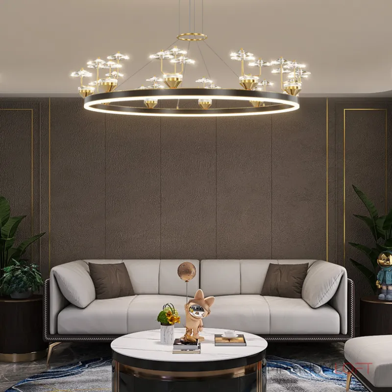 Подвесная люстра DOVRA D70 Brass от ImperiumLoft Подвесная люстра DOVRA D70 Brass от ImperiumLoft