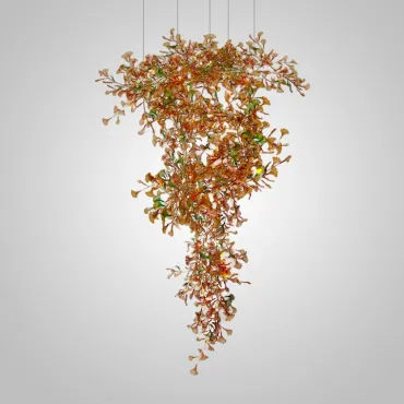 Подвесная люстра ELLING LUX H250 Amber