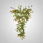 Подвесная люстра ELLING LUX H300 Green от ImperiumLoft