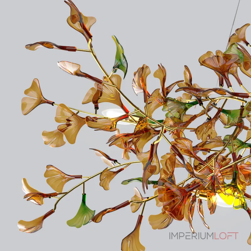 Подвесная люстра ELLING LUX H400 Green от ImperiumLoft