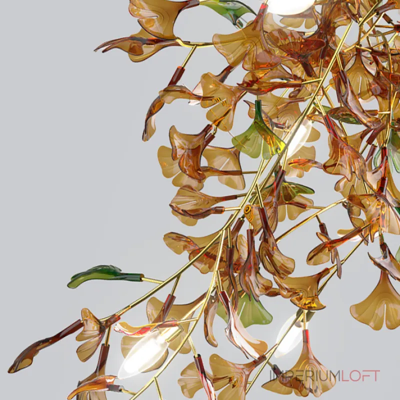 Подвесная люстра ELLING LUX H400 Green от ImperiumLoft