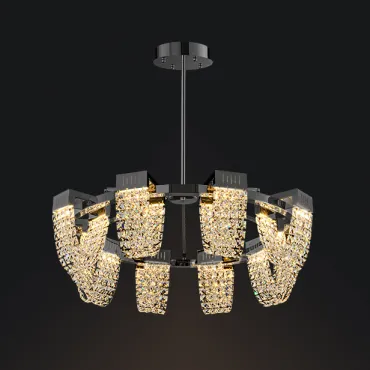 Люстра на штанге ALVARIN D80 Black Люстра на штанге ALVARIN D80 Black