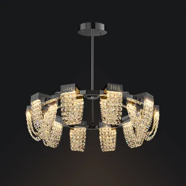 Люстра на штанге ALVARIN D95 Black Люстра на штанге ALVARIN D95 Black