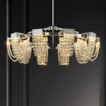 Люстра на штанге ALVARIN D80 Chrome